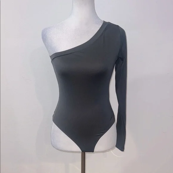 Polo Ralph Lauren Jersey One-Shoulder Bodysuit - Picture 2 of 6